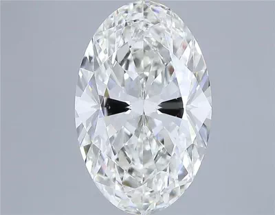 4.23ct J VS2 Rare Carat Ideal Cut Oval Diamond
