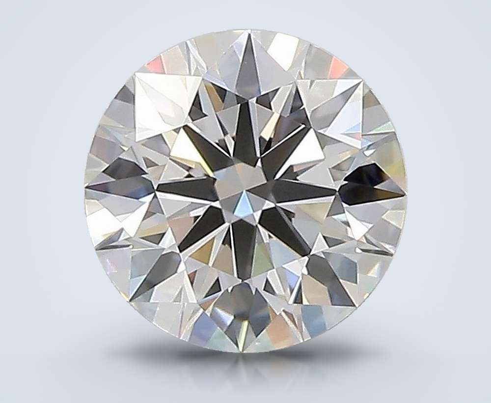1.55ct D VVS2 Rare Carat Ideal Cut Round Lab Grown Diamond
