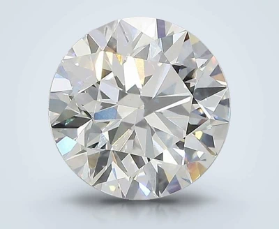 3.38ct E VS1 Excellent Cut Round Lab Grown Diamond