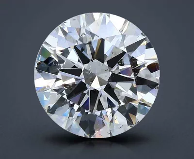 5.02ct G SI2 Rare Carat Ideal Cut Round Diamond