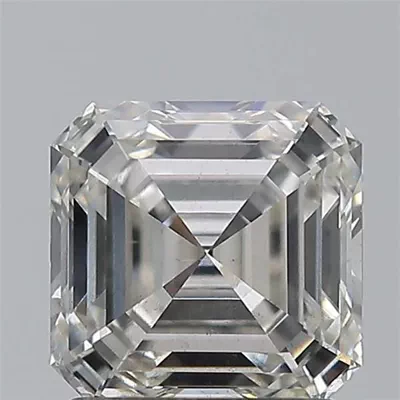 1.57ct H SI1 Rare Carat Ideal Cut Asscher Lab Grown Diamond