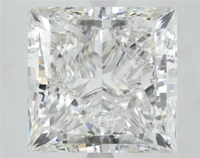 10.02ct G VS1 Rare Carat Ideal Cut Princess Lab Grown Diamond