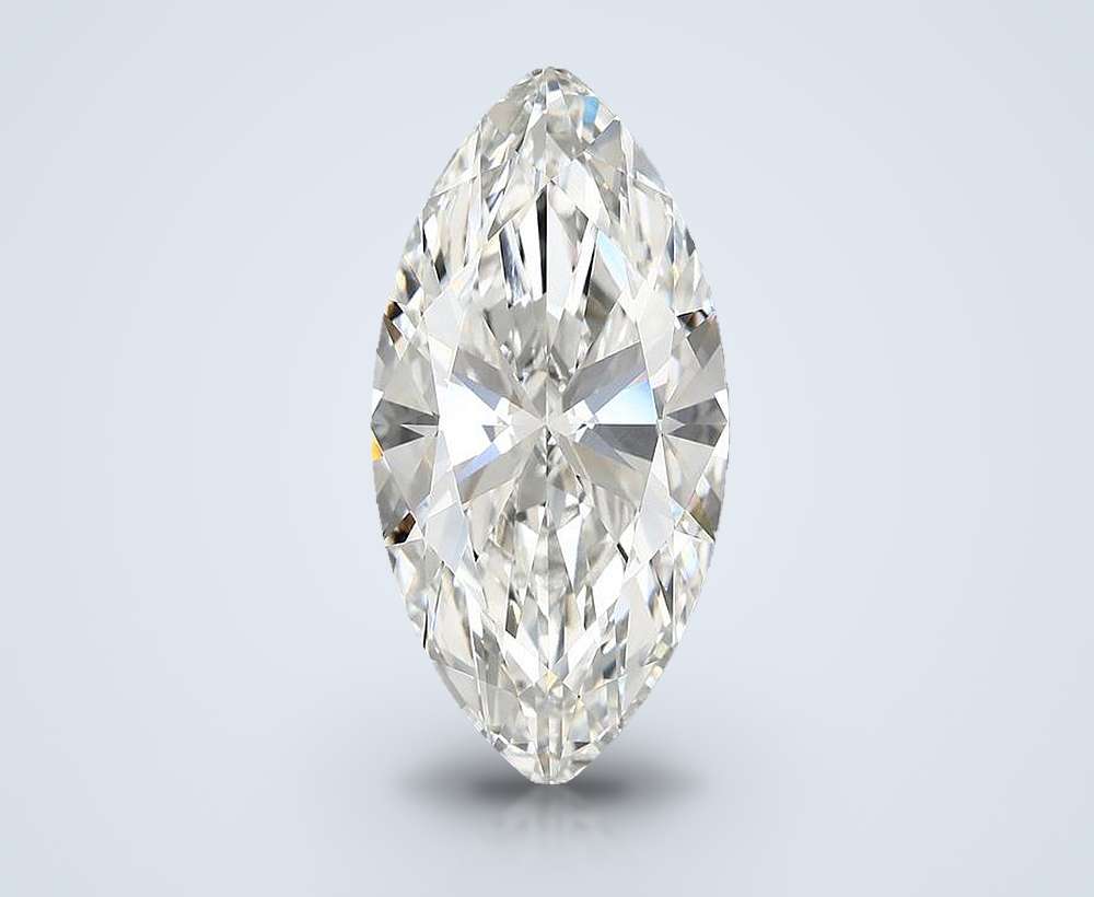 11.48ct F VVS2 Rare Carat Ideal Cut Marquise Lab Grown Diamond