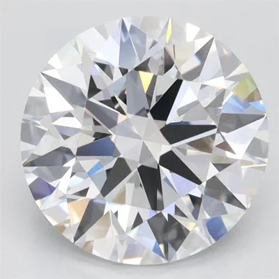 3.11ct D IF Rare Carat Ideal Cut Round Lab Grown Diamond