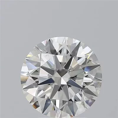 3.52ct I SI1 Rare Carat Ideal Cut Round Diamond