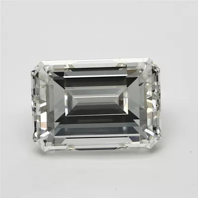 3.01ct K VS2 Rare Carat Ideal Cut Emerald Diamond