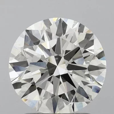 2.03ct I VVS2 Rare Carat Ideal Cut Round Lab Grown Diamond