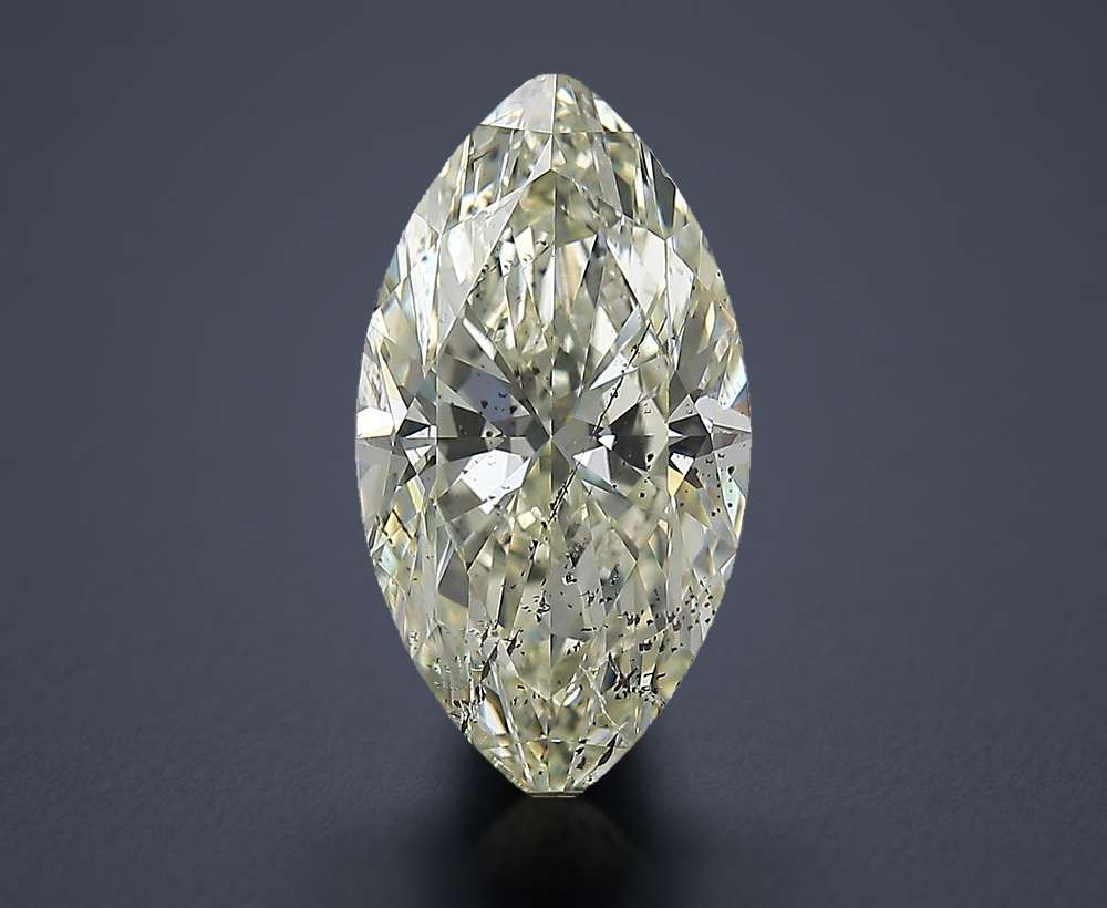 4.00ct J SI2 Very Good Cut Marquise Diamond