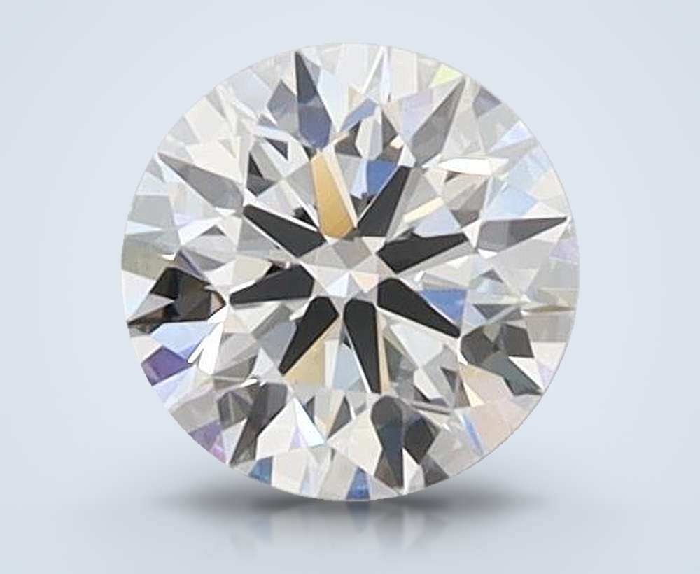 0.48ct D FL Rare Carat Ideal Cut Round Lab Grown Diamond