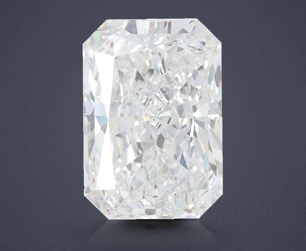 1.52ct D VS1 Rare Carat Ideal Cut Radiant Lab Grown Diamond