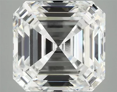 7.03ct E VVS2 Rare Carat Ideal Cut Asscher Lab Grown Diamond