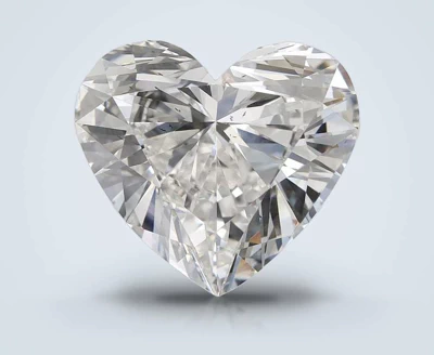10.42ct F VS2 Excellent Cut Heart Lab Grown Diamond