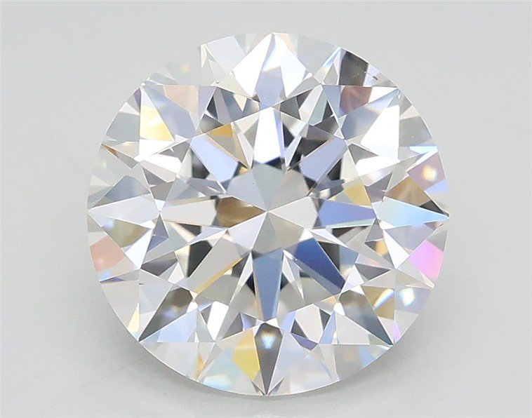 2.50ct E VVS2 Excellent Cut Round Lab Grown Diamond
