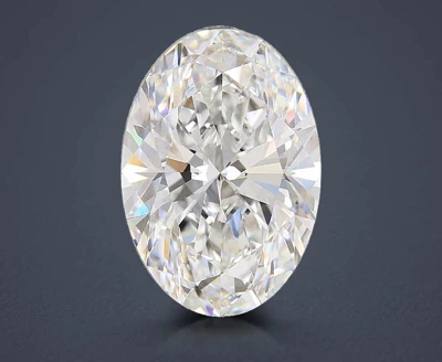 10.56ct F VVS2 Rare Carat Ideal Cut Oval Lab Grown Diamond