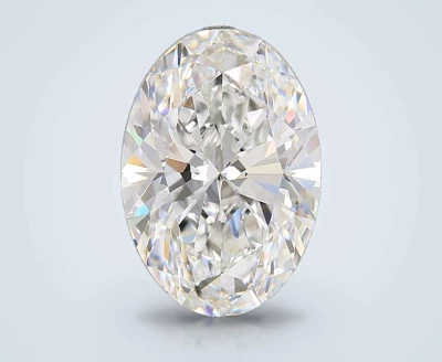 10.56ct F VVS2 Rare Carat Ideal Cut Oval Lab Grown Diamond