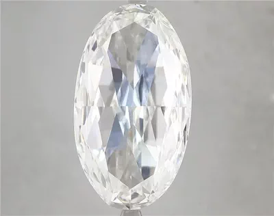 11.19ct F VVS2 Good Cut Oval Lab Grown Diamond
