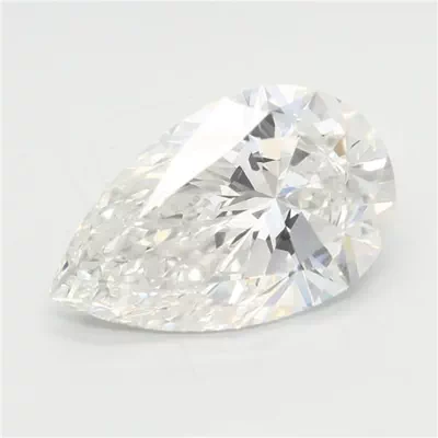 3.09ct G VVS2 Rare Carat Ideal Cut Pear Lab Grown Diamond