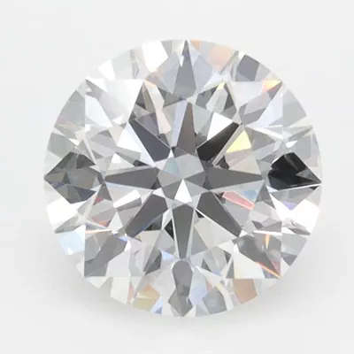 1.57ct D FL Rare Carat Ideal Cut Round Lab Grown Diamond