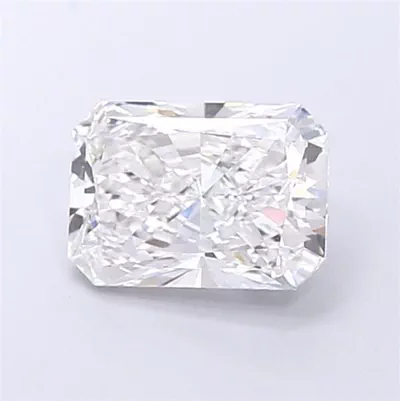 2.07ct D VVS2 Rare Carat Ideal Cut Radiant Lab Grown Diamond