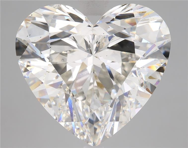 11.00ct G VS2 Rare Carat Ideal Cut Heart Lab Grown Diamond