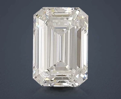 1.45ct E VS1 Rare Carat Ideal Cut Emerald Lab Grown Diamond