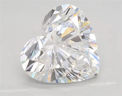 4.05ct D VS1 Rare Carat Ideal Cut Heart Lab Grown Diamond