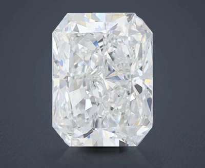 1.00ct D VVS2 Rare Carat Ideal Cut Radiant Lab Grown Diamond