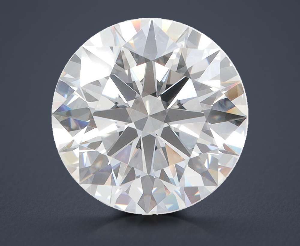 4.28ct D FL Rare Carat Ideal Cut Round Lab Grown Diamond