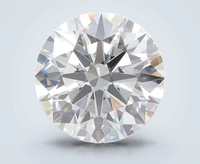 4.28ct D FL Rare Carat Ideal Cut Round Lab Grown Diamond