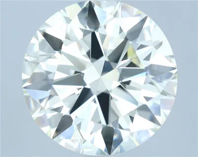4.20ct J VS2 Rare Carat Ideal Cut Round Diamond