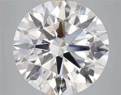 7.14ct F VS2 Rare Carat Ideal Cut Round Lab Grown Diamond