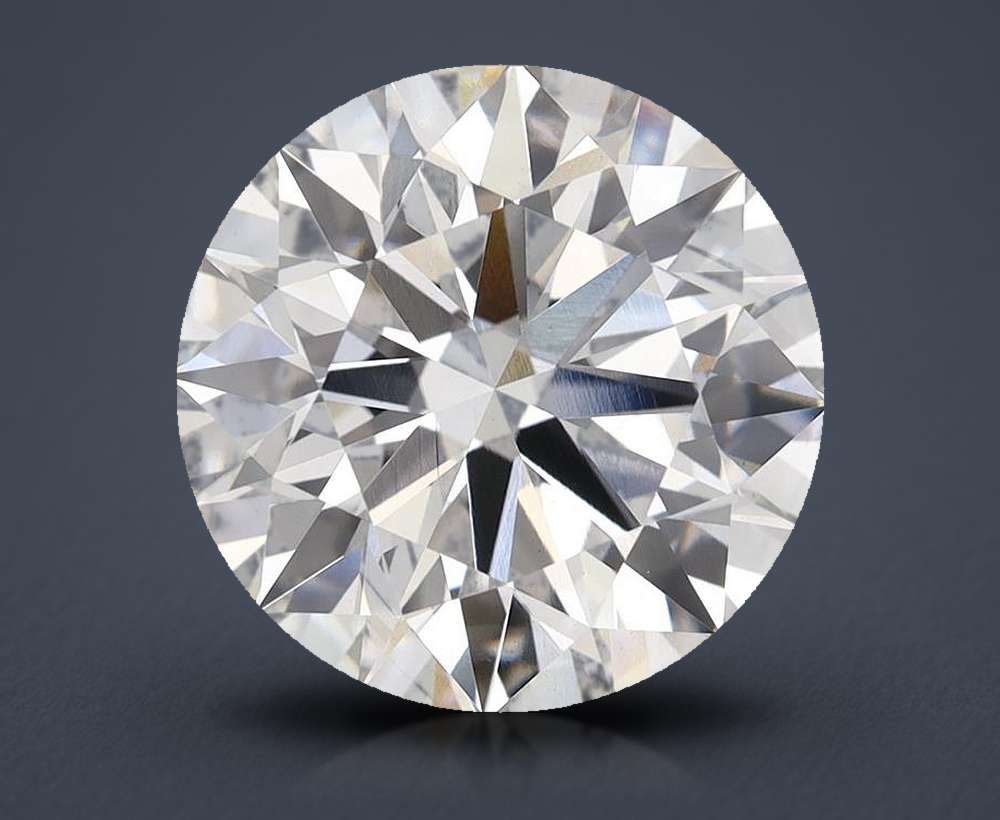 7.14ct F VS2 Rare Carat Ideal Cut Round Lab Grown Diamond