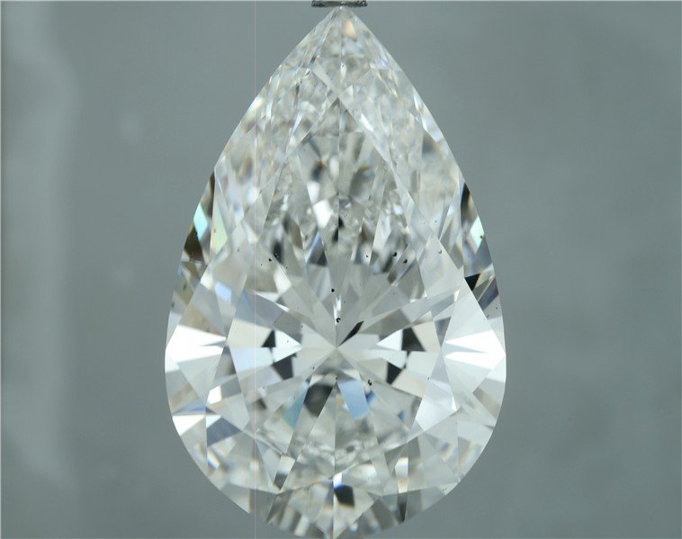 17.03ct F VS2 Rare Carat Ideal Cut Pear Lab Grown Diamond