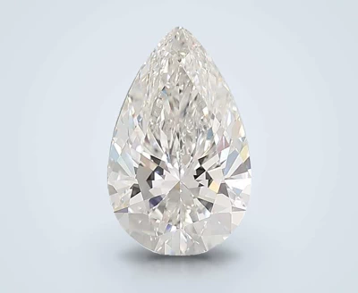 6.51ct G VVS2 Rare Carat Ideal Cut Pear Lab Grown Diamond