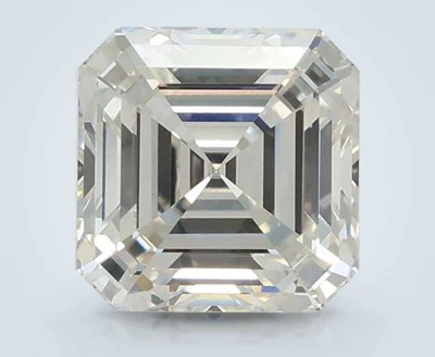 3.23ct F VS1 Rare Carat Ideal Cut Asscher Lab Grown Diamond