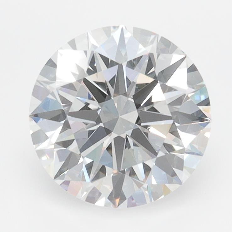 1.56ct D FL Rare Carat Ideal Cut Round Lab Grown Diamond