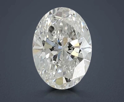 0.99ct E VS2 Rare Carat Ideal Cut Oval Lab Grown Diamond