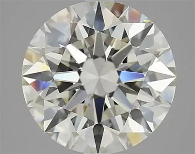 3.53ct I VVS2 Rare Carat Ideal Cut Round Diamond