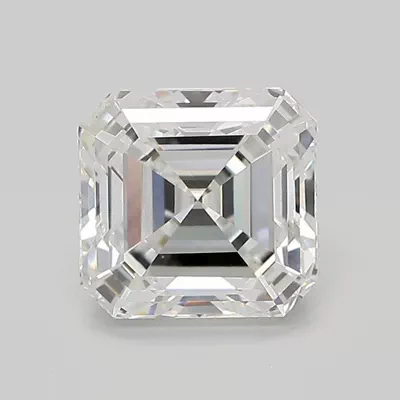2.50ct D VS1 Very Good Cut Asscher Lab Grown Diamond