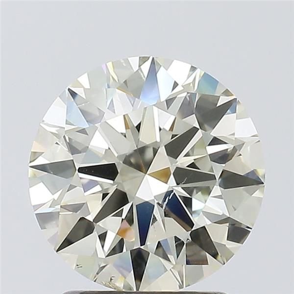 1.87ct K SI1 Rare Carat Ideal Cut Round Diamond