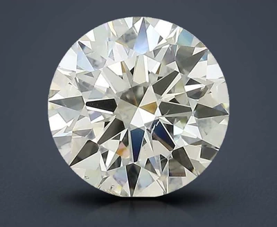 1.87ct K SI1 Rare Carat Ideal Cut Round Diamond
