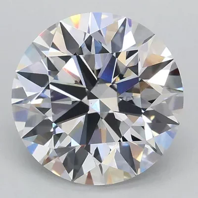 2.03ct E VS1 Rare Carat Ideal Cut Round Lab Grown Diamond
