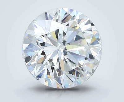 3.01ct F SI2 Good Cut Round Diamond