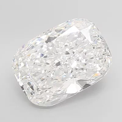 12.07ct F VVS2 Rare Carat Ideal Cut Cushion Lab Grown Diamond
