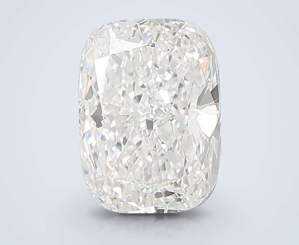 12.07ct F VVS2 Rare Carat Ideal Cut Cushion Lab Grown Diamond