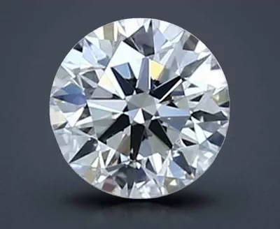 0.42ct H VVS2 Rare Carat Ideal Cut Round Diamond