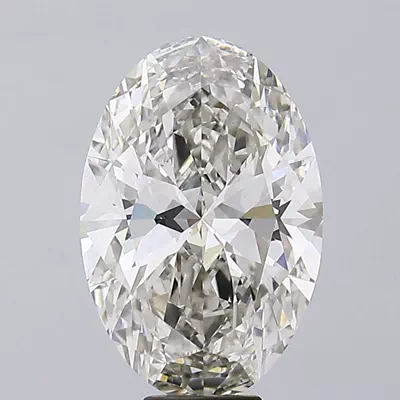 10.12ct I VS1 Rare Carat Ideal Cut Oval Lab Grown Diamond