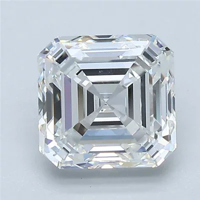 2.51ct G VS1 Rare Carat Ideal Cut Asscher Diamond