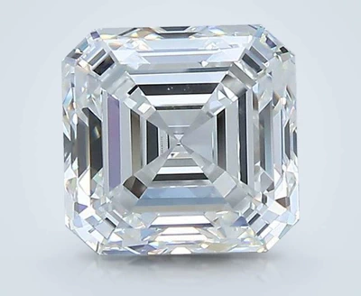 2.51ct G VS1 Rare Carat Ideal Cut Asscher Diamond