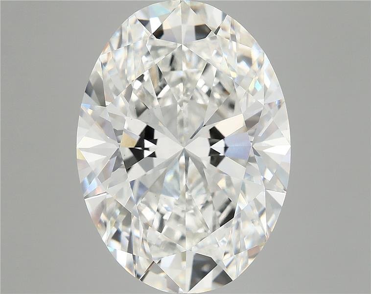 10.29ct F VS1 Rare Carat Ideal Cut Oval Lab Grown Diamond